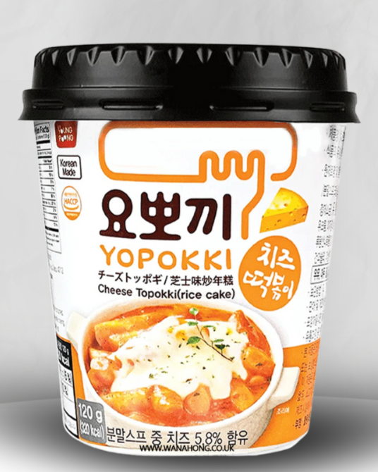 Yopokki Instant Rice Cake Cup (Cheese Flavour)
