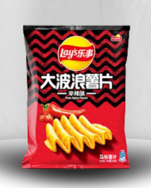 Lays Pure Spicy Flavor Chinese