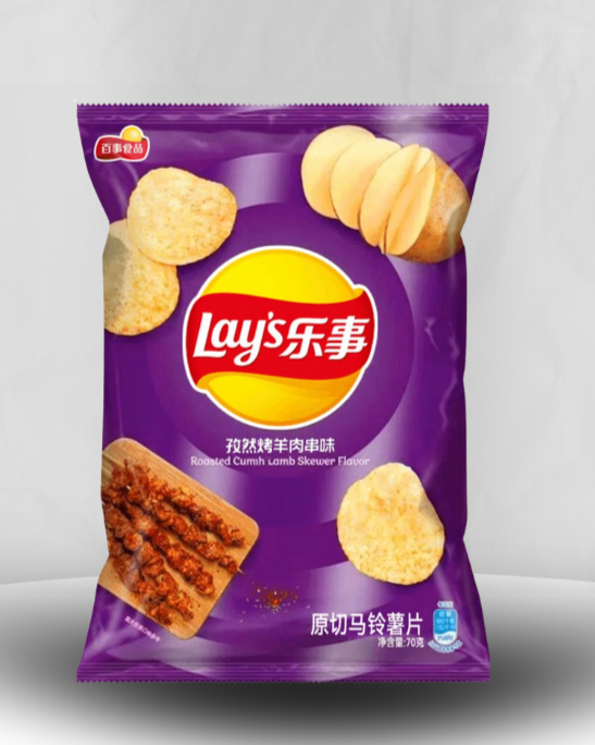 Lays Lamb Chop Flavor Chinese