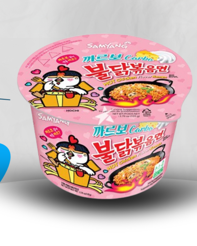 Samyang Buldak Carbonara Hot Chicken Flavour