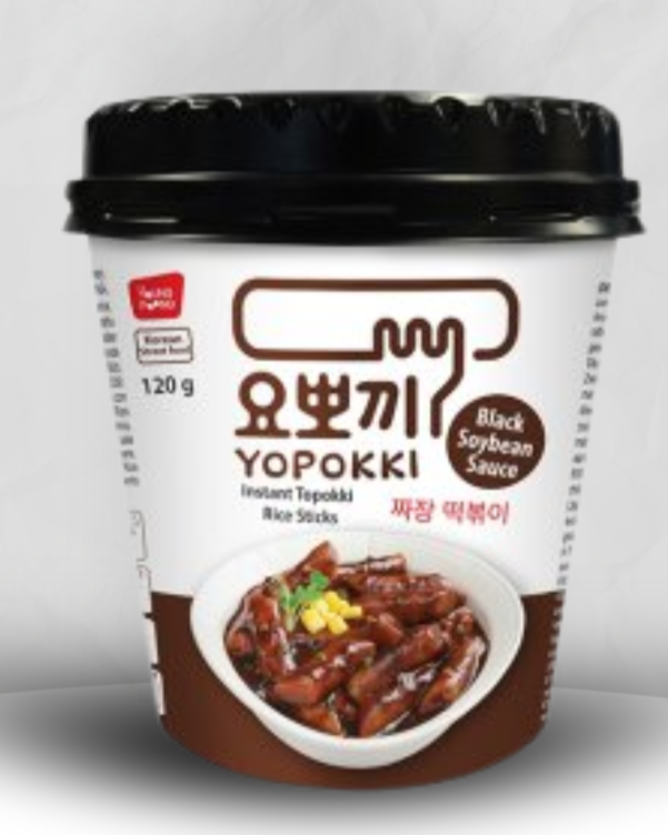 Yopokki Instant Rice Cake Cup (JJAJANG Flavour)