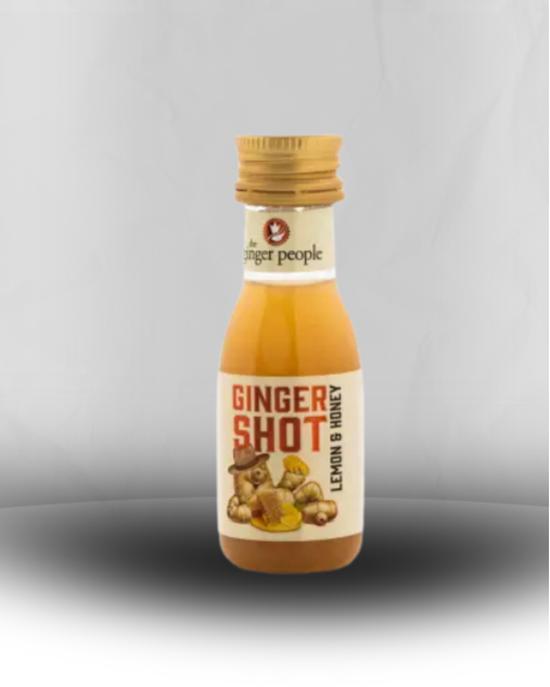 Ginger Shot with Lemon and Honey