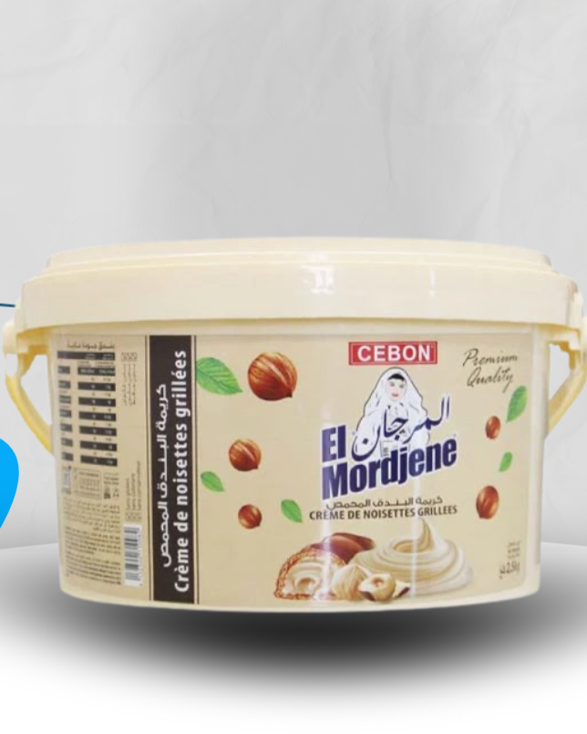 El Mordjene Crème De Noisettes Grillées 600G