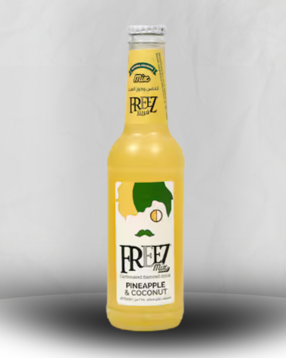 Freez Pineapple and Coconut Carbonated Drink
