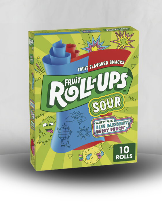 Fruit Roll-Ups Sour