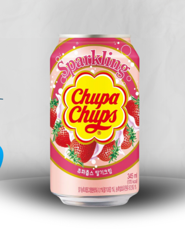 Chupa Chups Strawberry&Cream 345ml