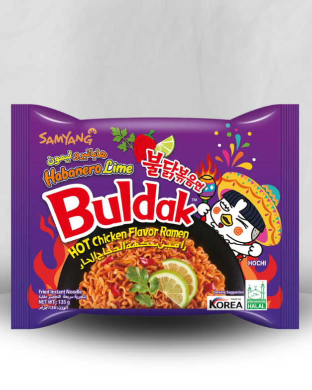 Samyang Buldak Habanero Lime Hot Chicken Flavour Ramen