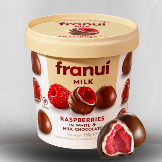 Franui Milk Chocolate Raspberries